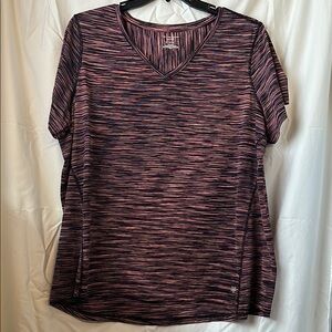 Women's V-Neck Striped Top